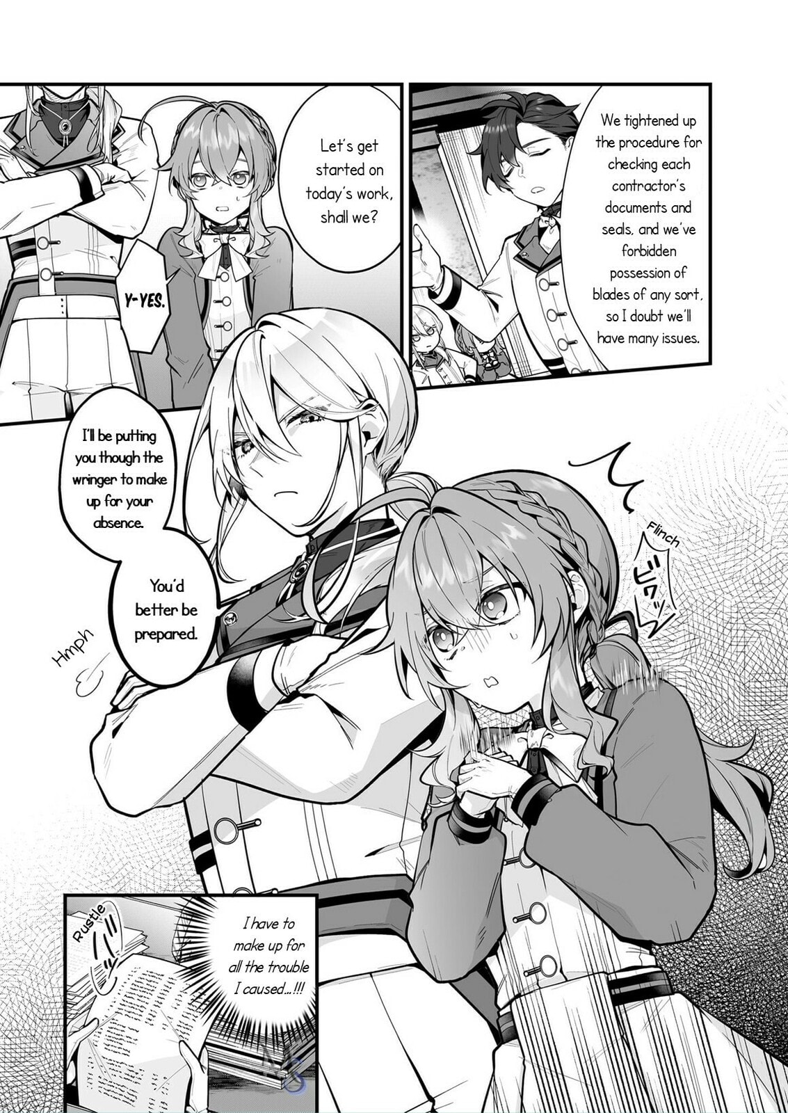 Secrets of the Silent Witch Chapter 20-2 - Page 3 - Secrets of the Silent Witch manga Chapter 20-2